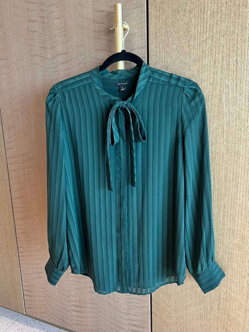 Ann Taylor Green Blouse